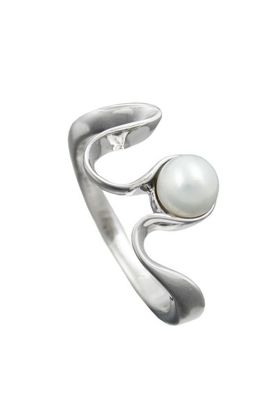 RING WITH FRESH WATER PEARL SILVER 925