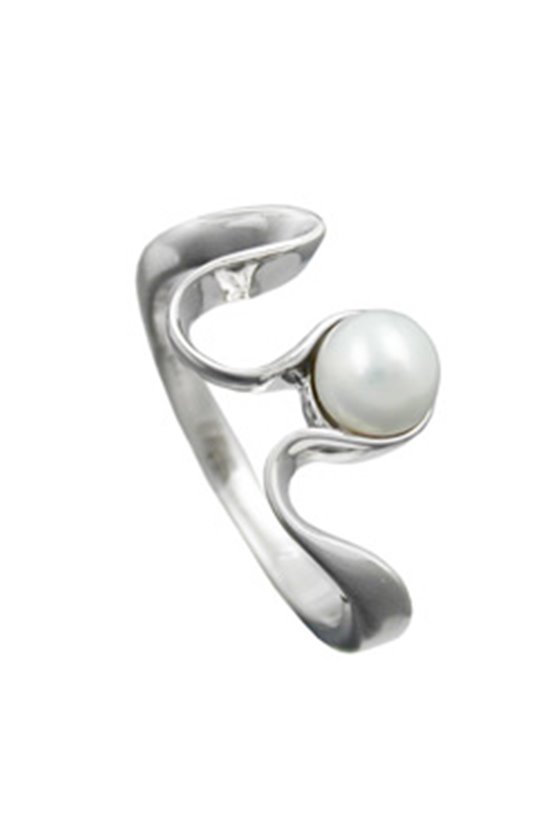 RING WITH FRESH WATER PEARL SILVER 925