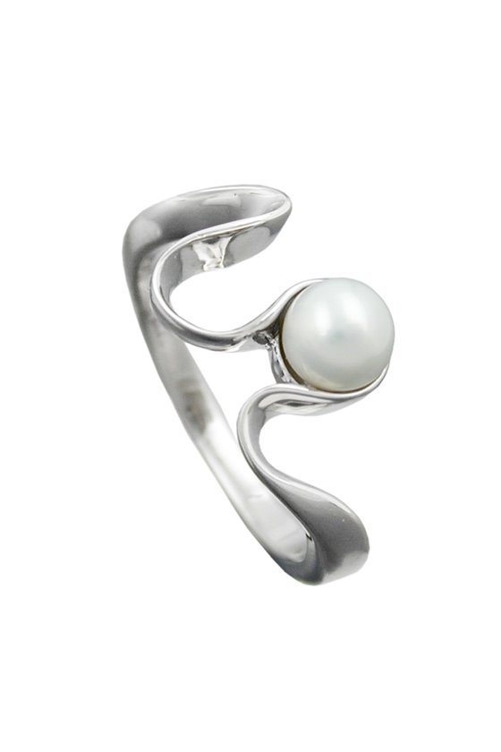 RING WITH FRESH WATER PEARL SILVER 925
