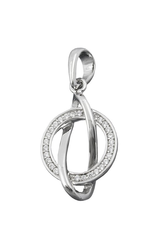 PENDANT WITH ZIRCONIAS SILVER 925