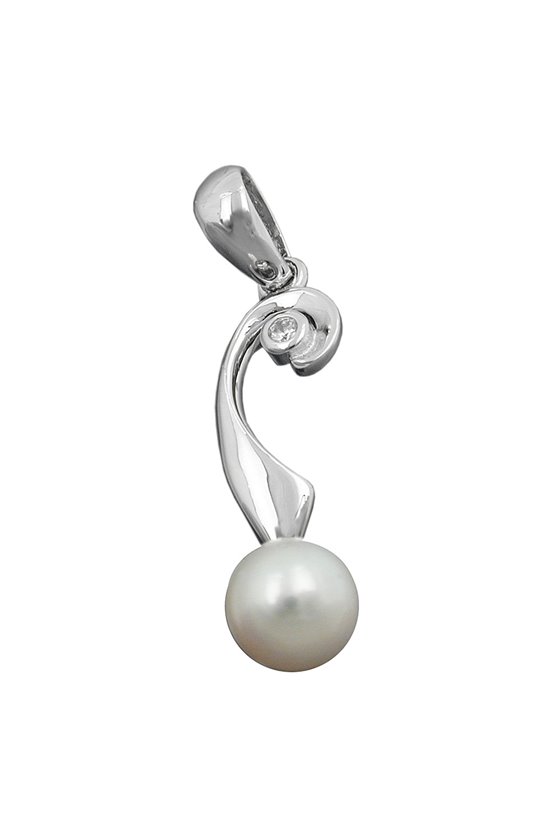 PENDANT PEARL AND ZIRCONIA SILVER 925