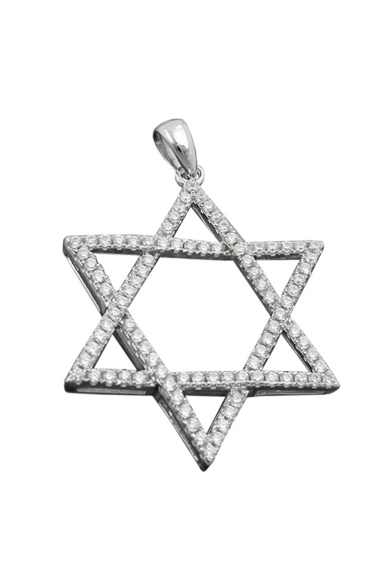 PENDANT STAR OF DAVID SILVER 925