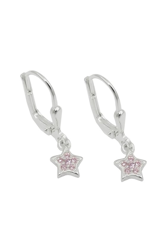 LEVERBACK EARRINGS ZIRCONIA SILVER 925