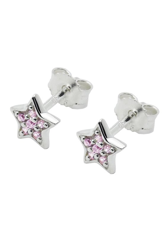 EARRINGS STUDS ZIRCONIA SILVER 925