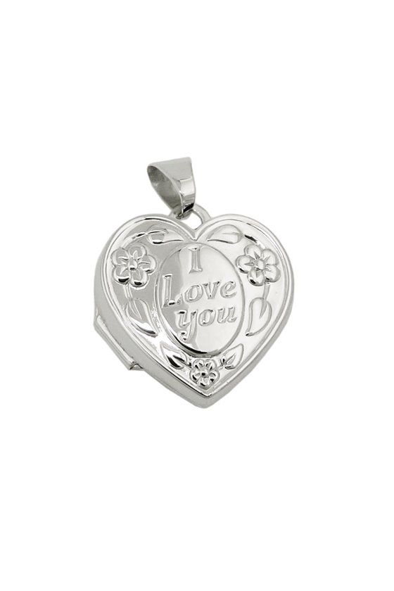 PENDANT LOCKET - I LOVE YOU - SILVER 925