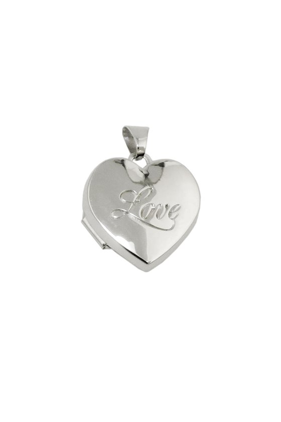 PENDANT LOCKET - LOVE - SILVER 925