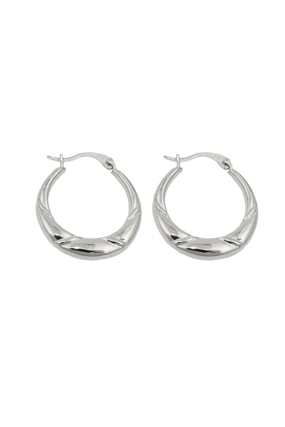 HOOP EARRINGS SILVER 925