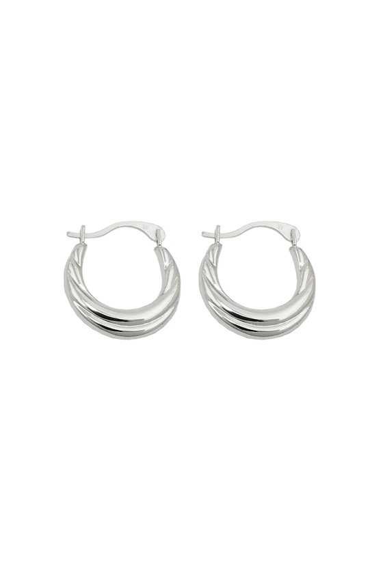 HOOP EARRINGS SILVER 925