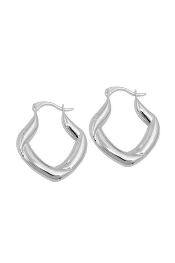 HOOP EARRINGS SILVER 925