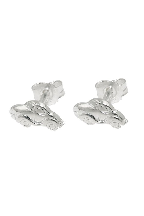 STUD EARRINGS LITTLE CAR SILVER 925