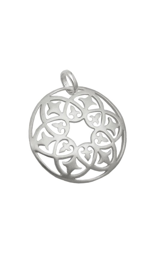 PENDANT FILIGREE PATTERN SILVER 925