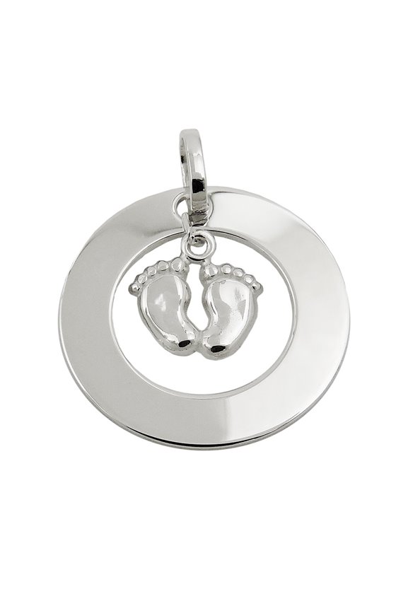 PENDANT TWO FEETS SILVER 925