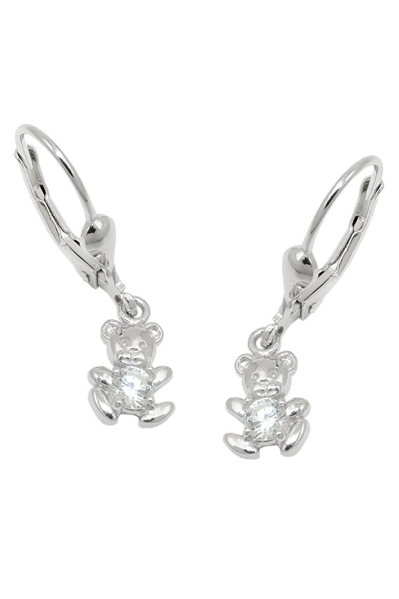 LEVERBACK EARRING LITTLE BEAR SILVER 925