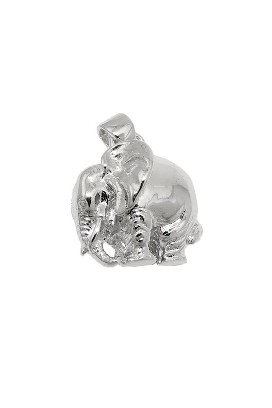 PENDANT ELEPHANT POLISHED SILVER 925