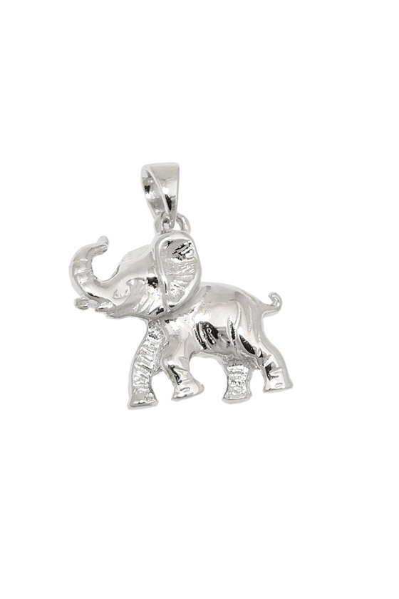 PENDANT ELEPHANT POLISHED SILVER 925
