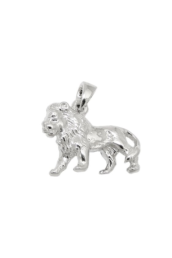 PENDANT LEO MOLDED SILVER 925