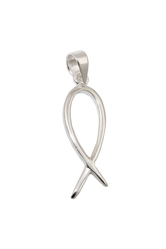 PENDANT JESUS-SIGN FISH SILVER 925