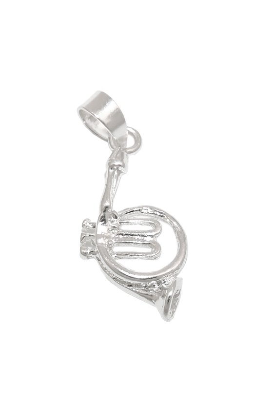 PENDANT BRASS INSTRUMENT HORN SILVER 925