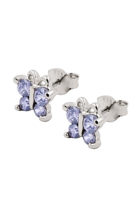 EARRING STUDS BUTTERFLY SILVER 925