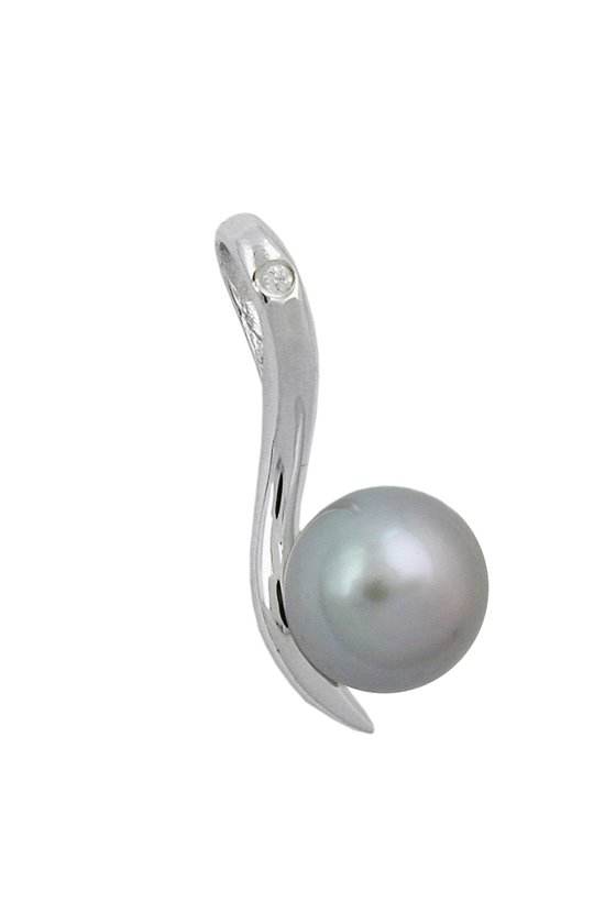 PENDANT PEARL & ZIRCONIA SILVER 925