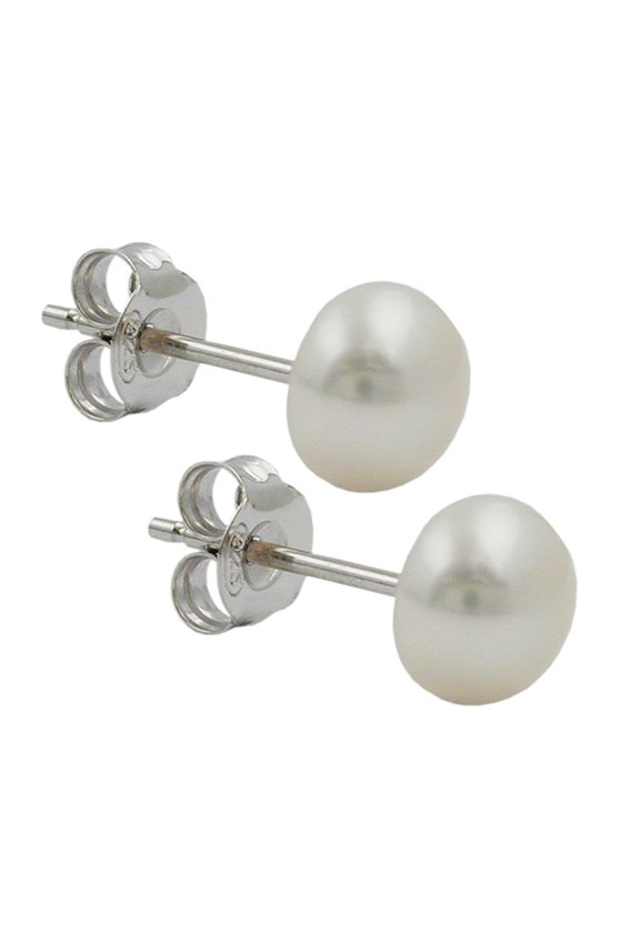 EARRINGS FRESHWATER CULTURE PEARL 925