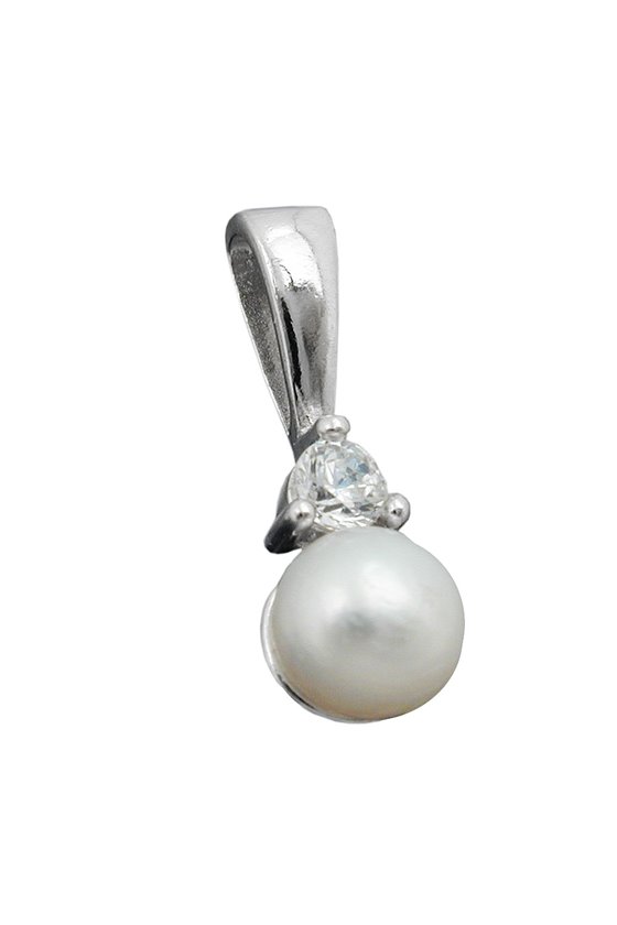 PENDANT PEARL WITH ZIRCONIA SILVER 925