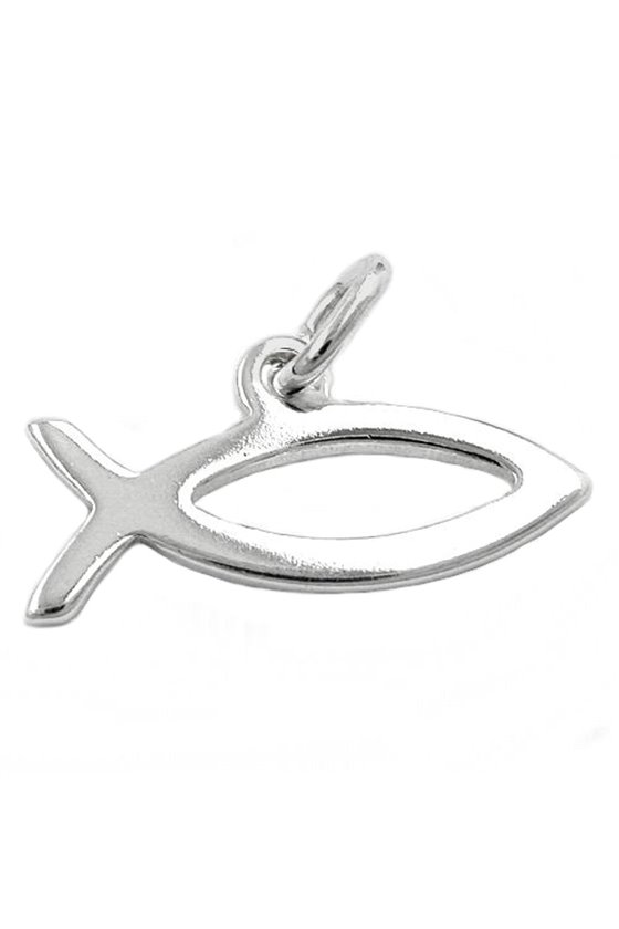 PENDANT JESUS FISH SYMBOL SILVER 925