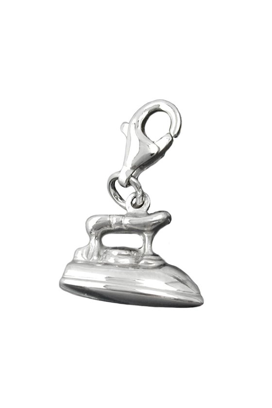 PENDANT CHARM PRESSING IRON SILVER 925