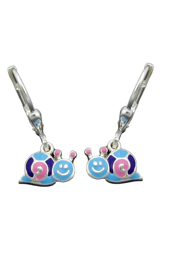 LEVERBACK EARRINGS SNAIL SILVER 925