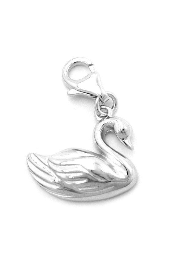 PENDANT CHARM SWAN SILVER 925