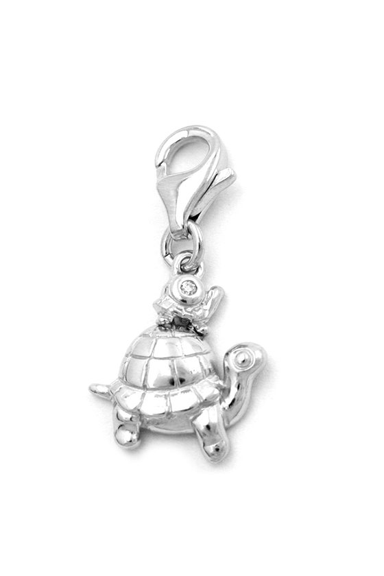 PENDANT CHARM TURTLES SILVER 925
