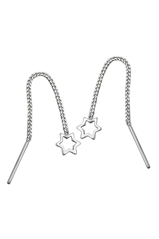 EARSTUDS THREAD STAR SILVER 925