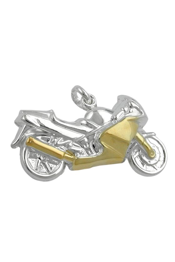 PENDANT MOTORBIKE SILVER 925