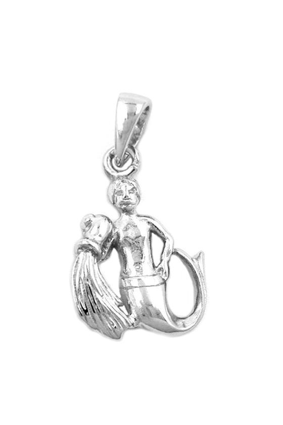 ZODIAC PENDANT AQUARIUS SILVER 925