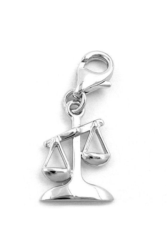 ZODIAC PENDANT LIBRA CHARM SILVER 925