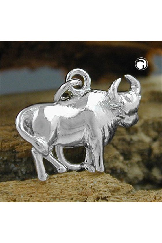CHARM ZODIAC SIGN TAURUS SILVER 925