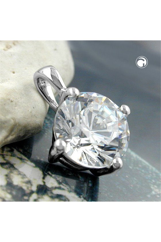 PENDANT CUBIC ZIRCONIA SILVER 925