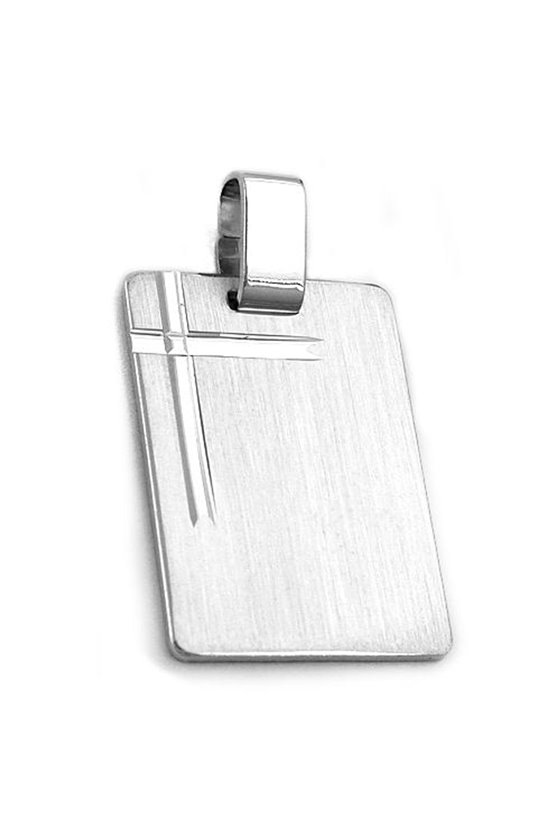 PENDANT WITH DIAMOND CUT SILVER 925
