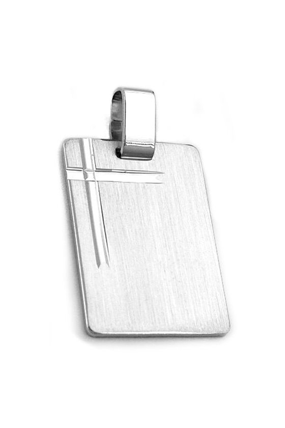 PENDANT WITH DIAMOND CUT SILVER 925