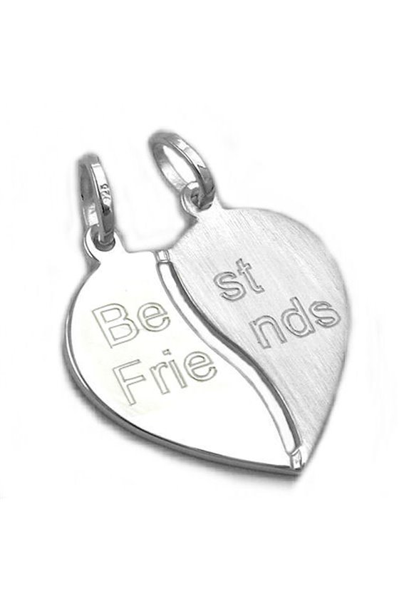 PENDANT FRIENDSHIP 2 HEARTS SILVER 925