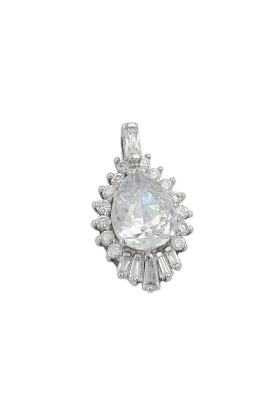 PENDANT ZIRCONIA SILVER 925