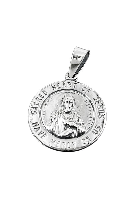 PENDANT SACRED HEART SILVER 925