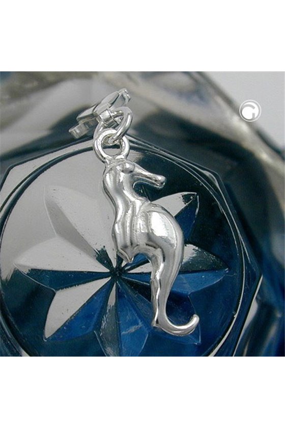 CHARM SEA HORSE SILVER 925