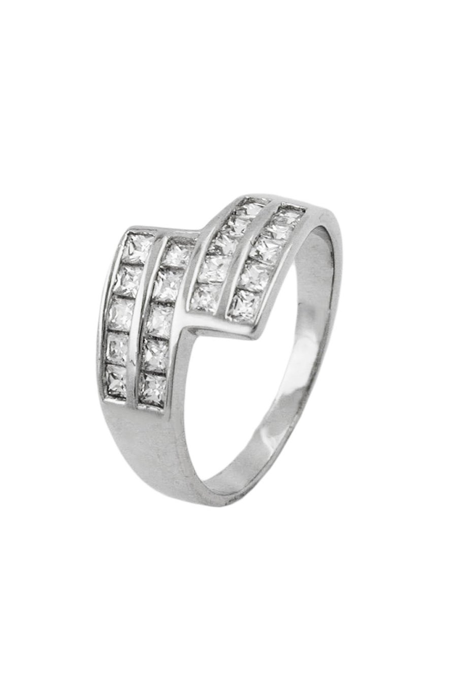 RING ZIRCONIAS SILVER 925