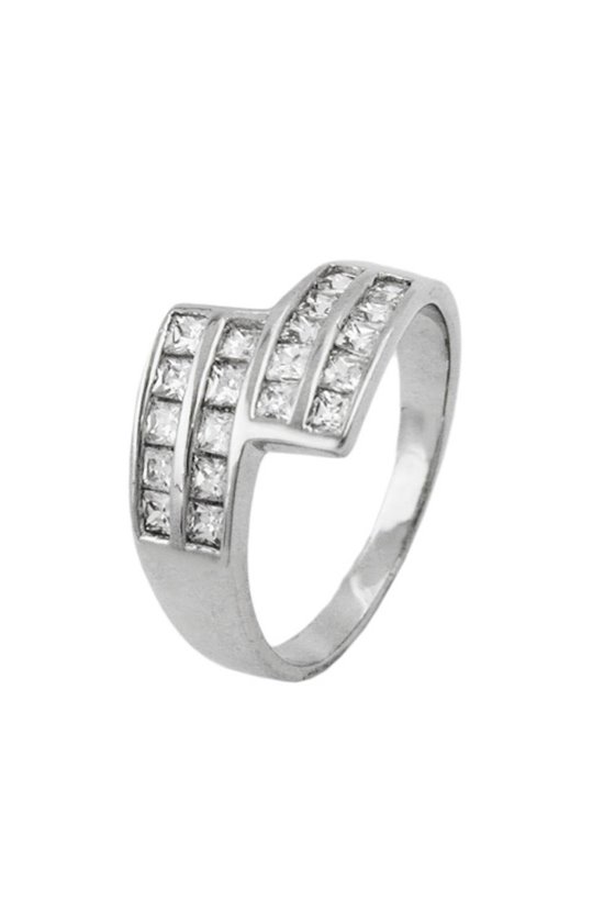 RING ZIRCONIAS SILVER 925