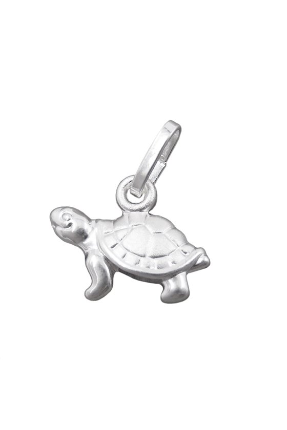 PENDANT 11MM TURTLE SILVER 925