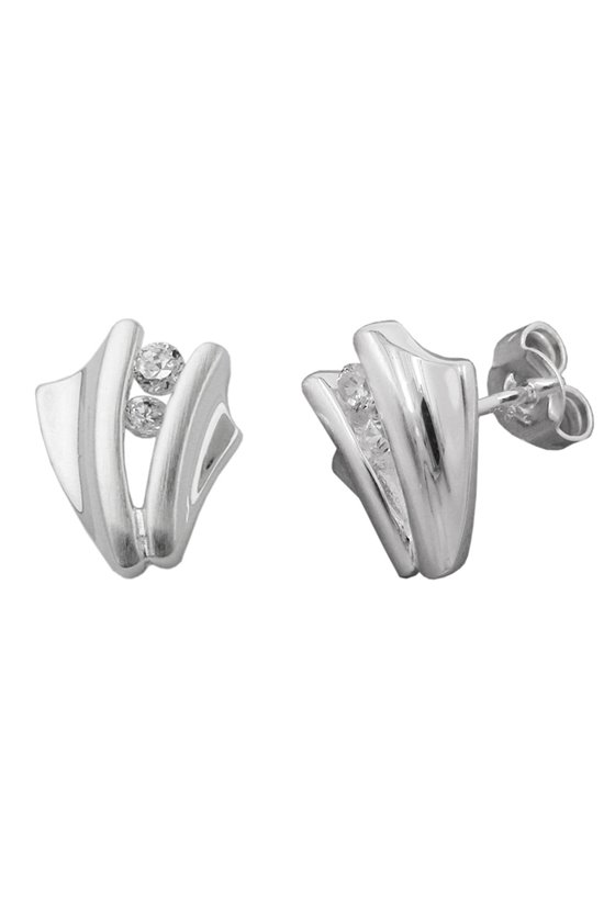 EARRINGS WITH ZIRCONIA SILVER 925