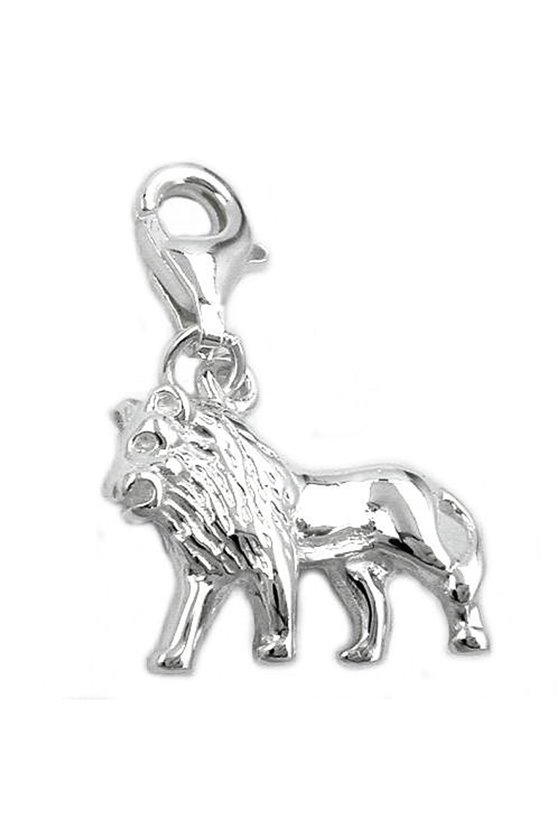 PENDANT CHARM LION SILVER 925