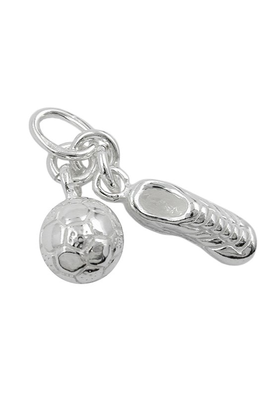 PENDANT FOOTBAL AND SHOE SILVER 925