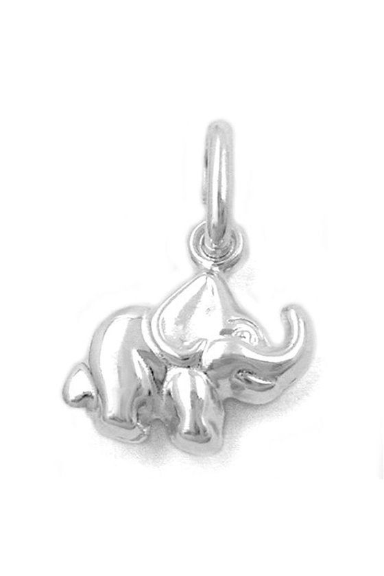 PENDANT 10MM SMALL ELEPHANT SILVER 925